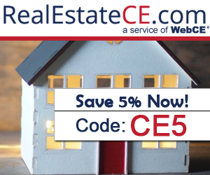 RealEstateCE - real estate license renewal banner (opens in a new window)